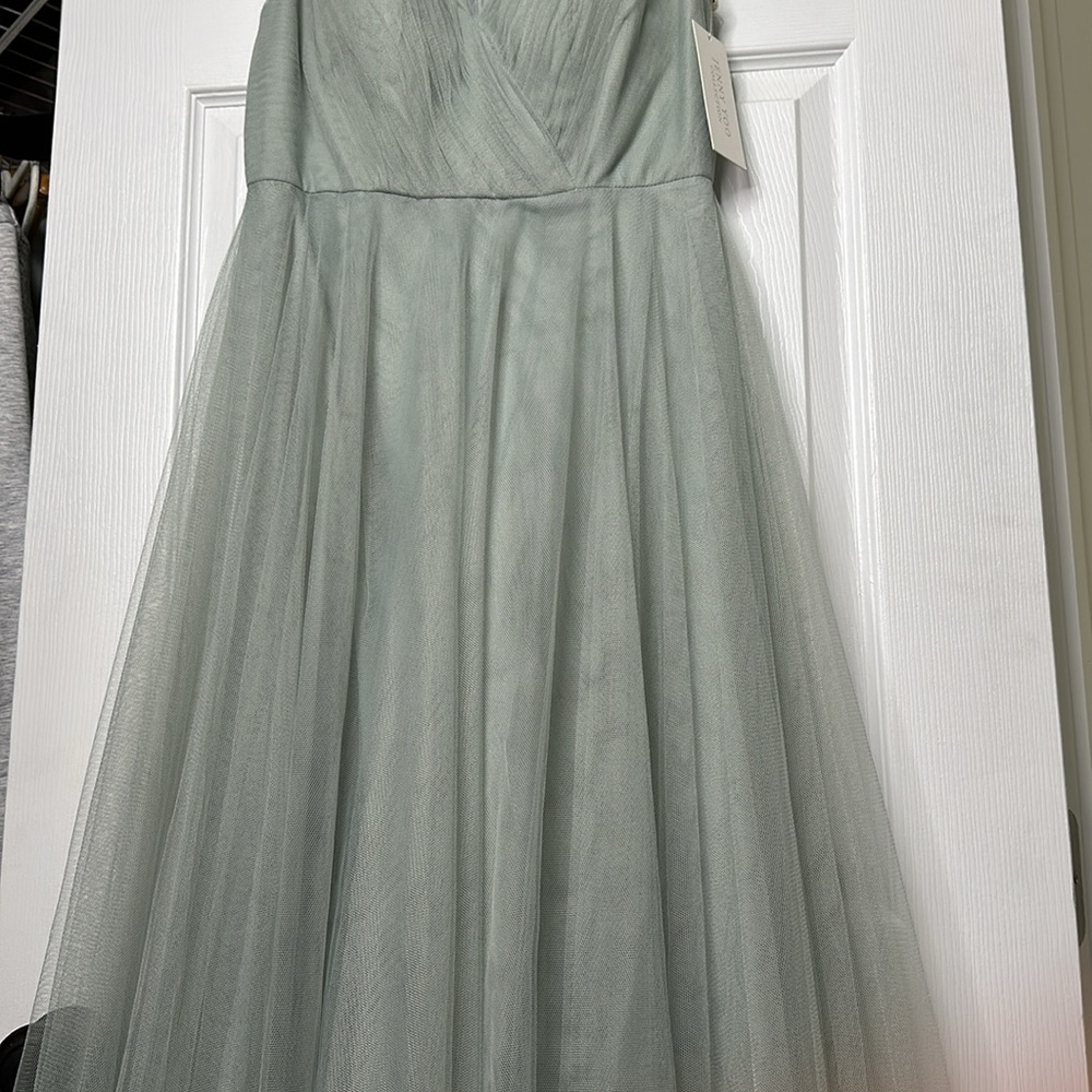 🍄SPRING SALE- firm price 🍄Emelie Dress by Jenny Yoo Morning Mist - Picture 6 of 16